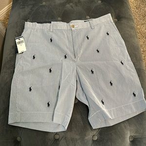 NWT Ralph Lauren polo shorts 9” in length size 35.